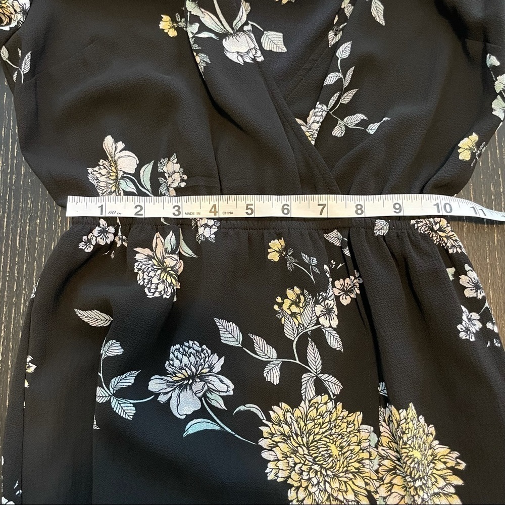 Juniors' Candie's Floral Maxi Romper M - Picture 4 of 11